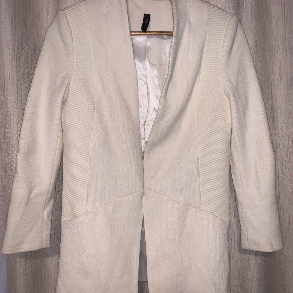 Elegant Cream Women's Coat